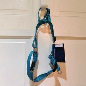 Casual Canine Blue Dog Two Step Harness Medium 15-25”